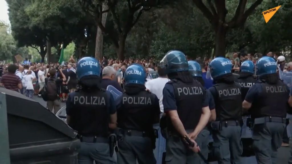 No Green Pass: la manifestazione spontanea in Tutta La Penisola Italica