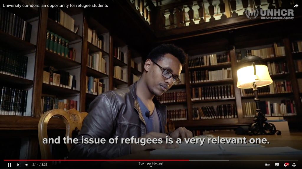 UNHCR: UNICORE Corridoi universitari per i rifugiati / University Corridors for Refugees