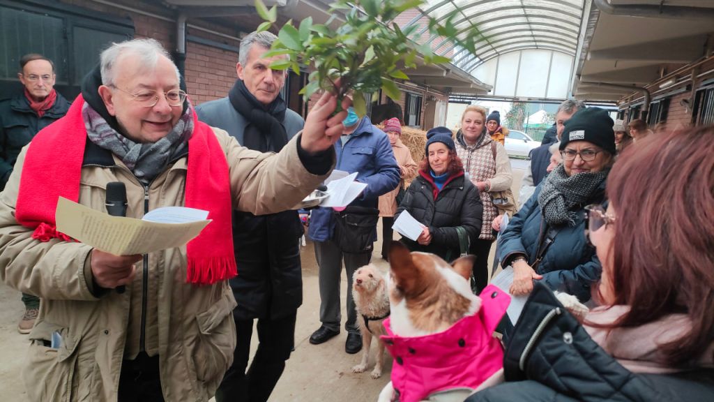 Al Dipartimento di Scienze Medico-Veterinarie la tradizionale benedizione degli animali