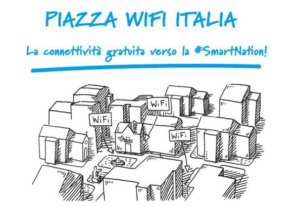 Fai aderire il tuo comune: Piazza Wifi Italia- sono 2.413 i Comuni che hanno aderito finora al progetto